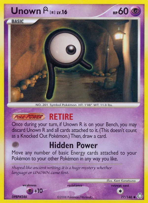 Unown R, normal (dp6-77)