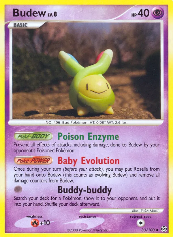 Budew, normal (dp7-33)