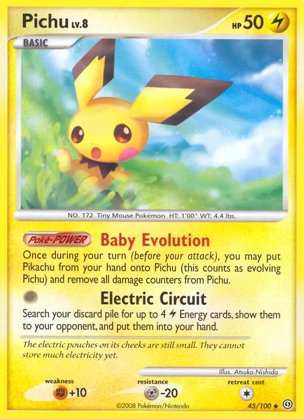 Pichu, normal (dp7-45)