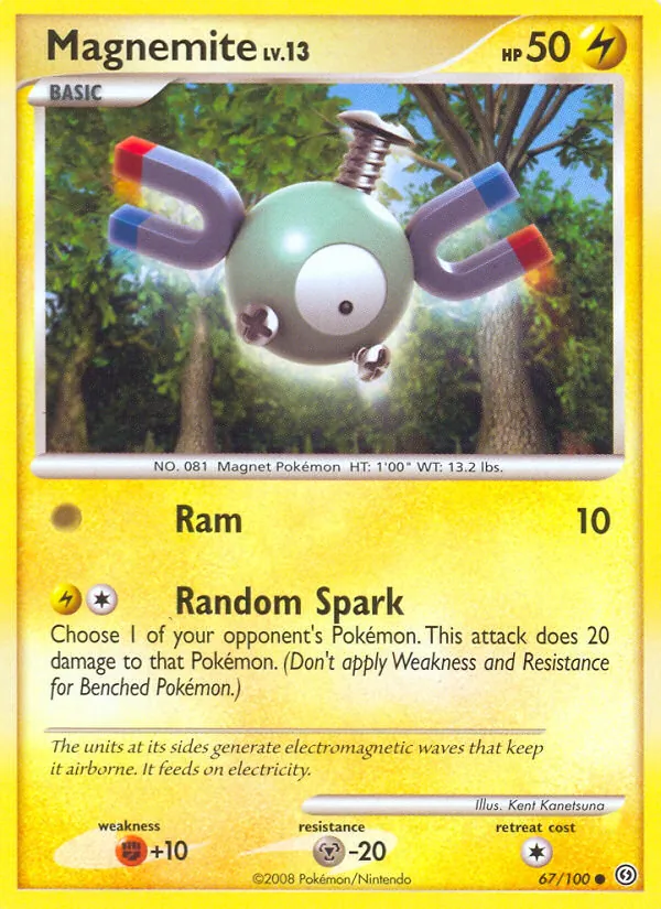 Magnemite, normal (dp7-67)