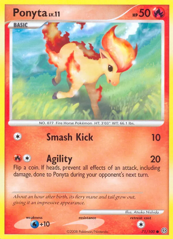 Ponyta, normal (dp7-71)