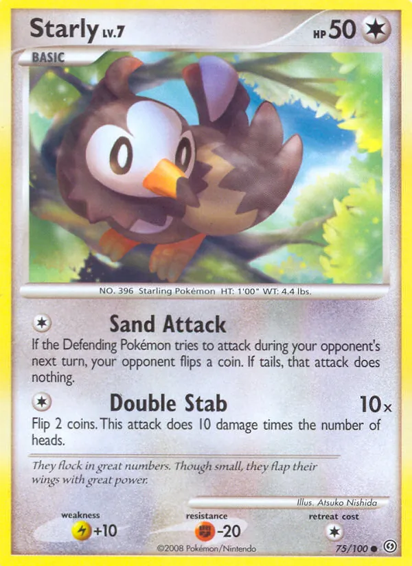 Starly, normal (dp7-75)