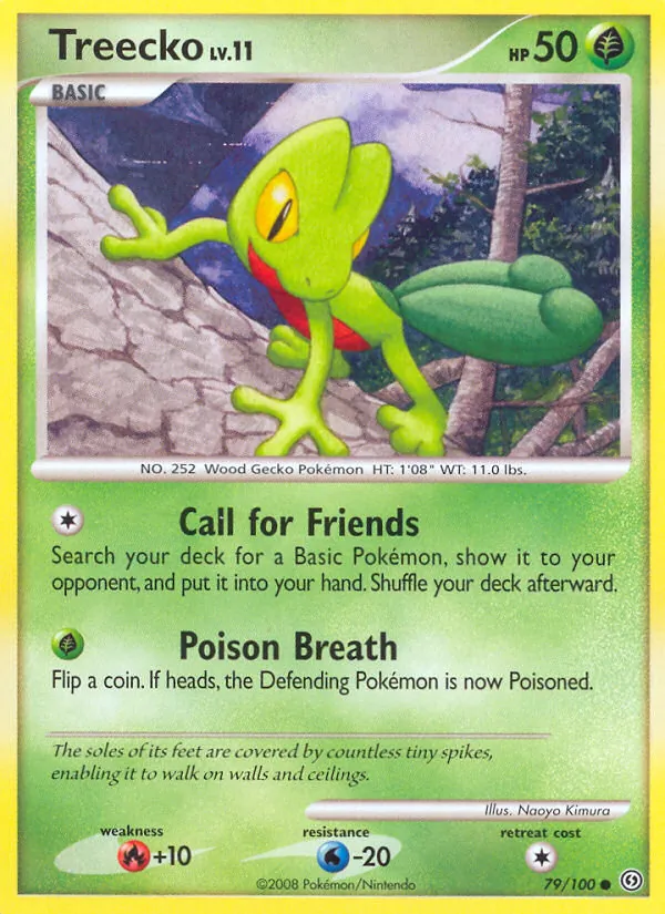 Treecko, normal (dp7-79)