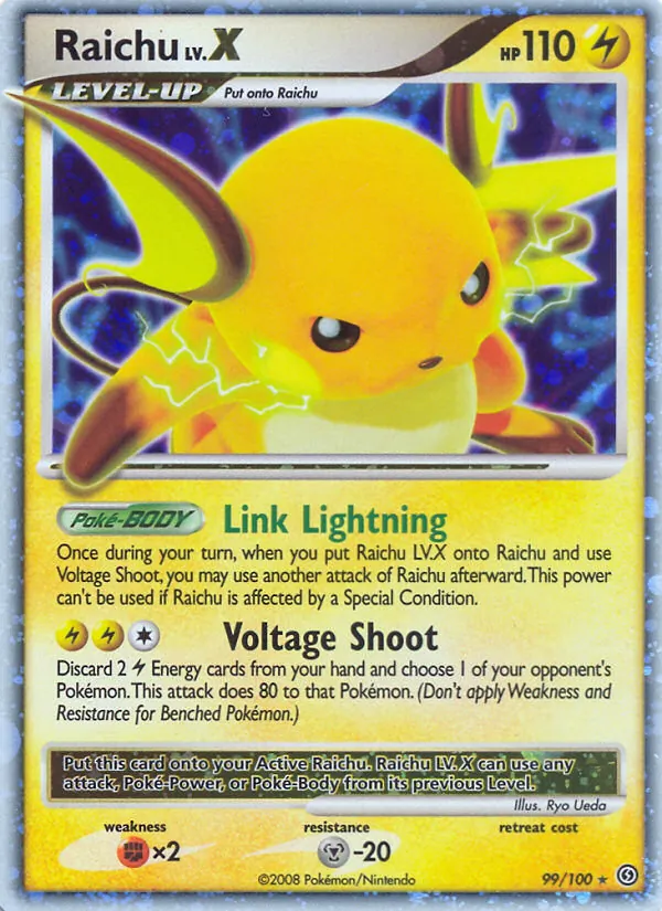 Raichu, holofoil (dp7-99_h)