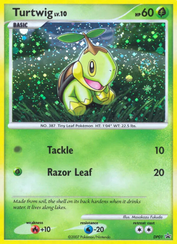 Turtwig, holofoil (dpp-DP01_h)