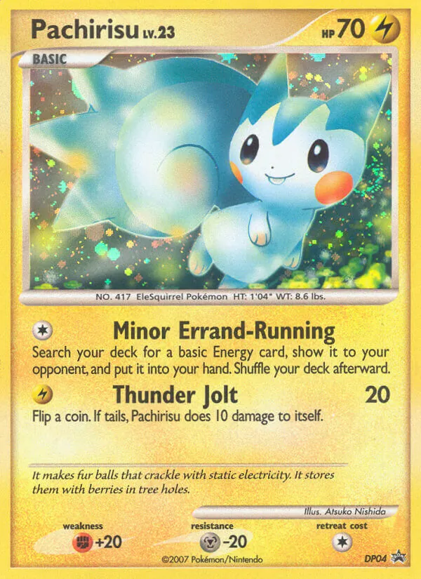 Pachirisu, holofoil (dpp-DP04_h)
