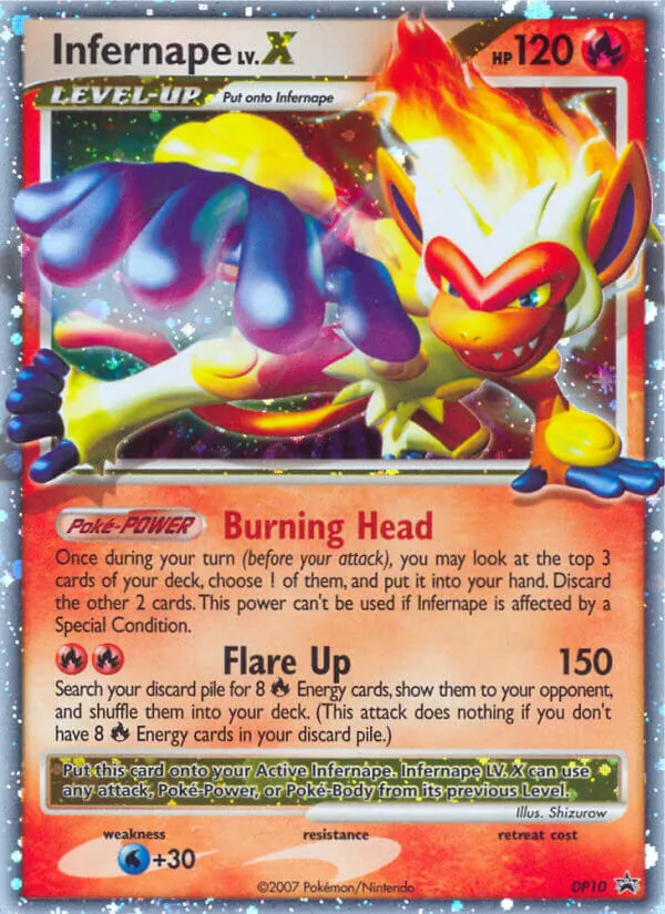 Infernape, holofoil (dpp-DP10_h)