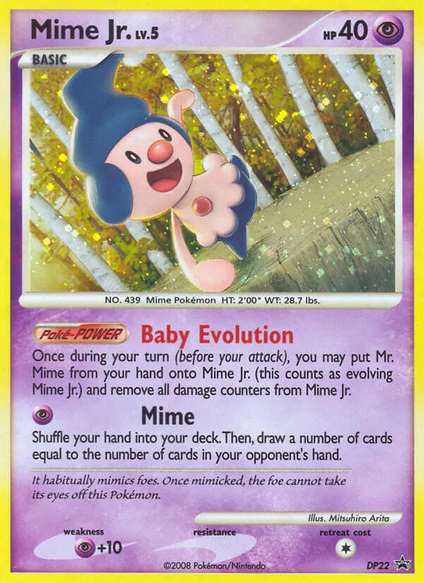 Mime Jr., holofoil (dpp-DP22_h)