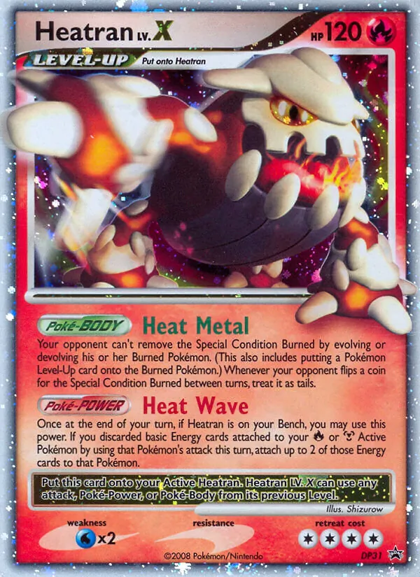 Heatran, holofoil (dpp-DP31_h)