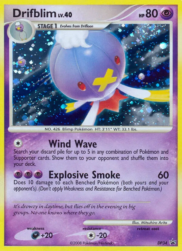 Drifblim, holofoil (dpp-DP34_h)