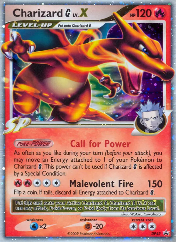 Charizard G, holofoil (dpp-DP45_h)