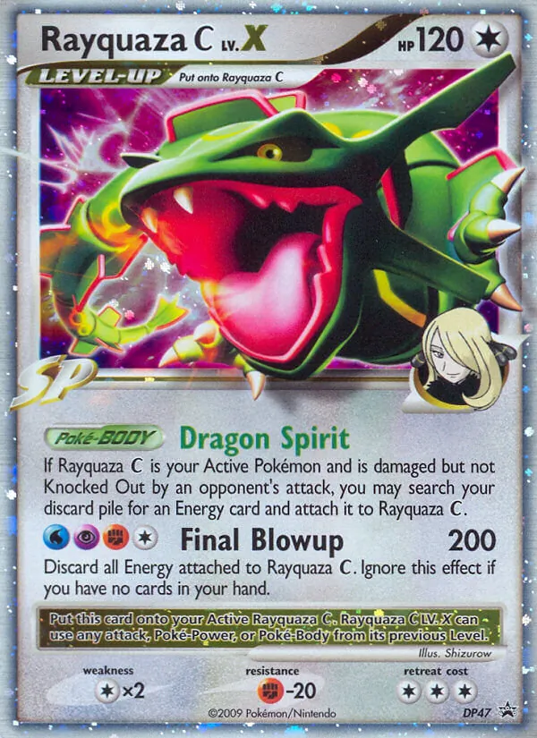 Rayquaza C, holofoil (dpp-DP47_h)
