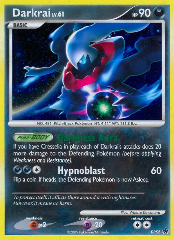 Darkrai, holofoil (dpp-DP52_h)