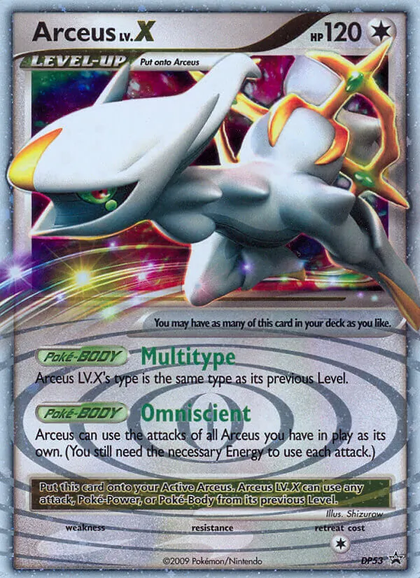 Arceus, holofoil (dpp-DP53_h)