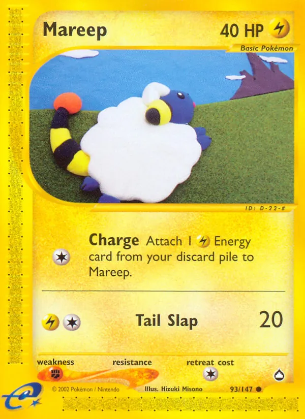 Mareep, normal (ecard2-93)