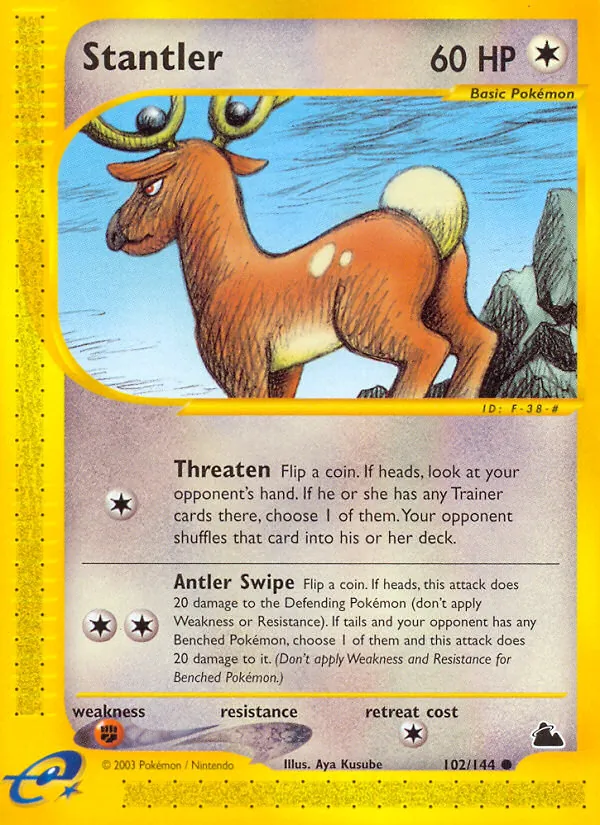 Stantler, normal (ecard3-102)