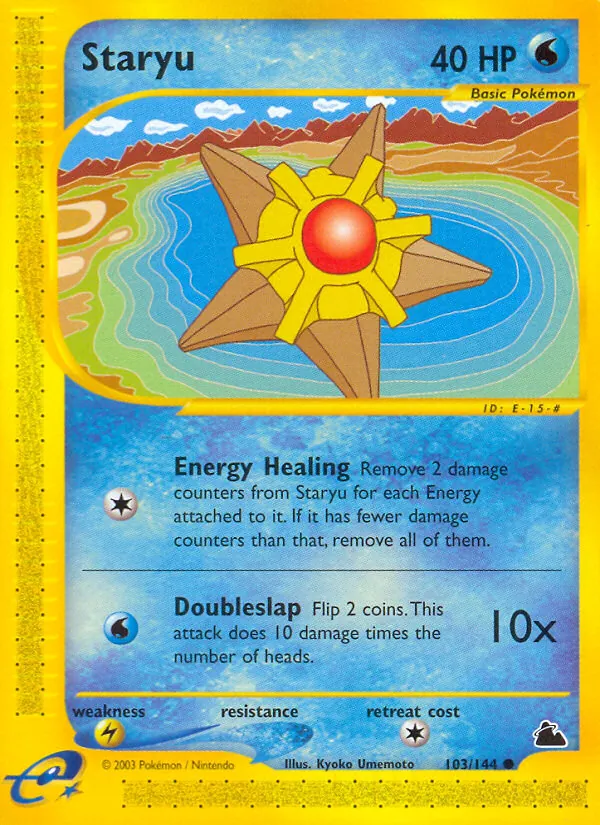 Staryu, normal (ecard3-103)