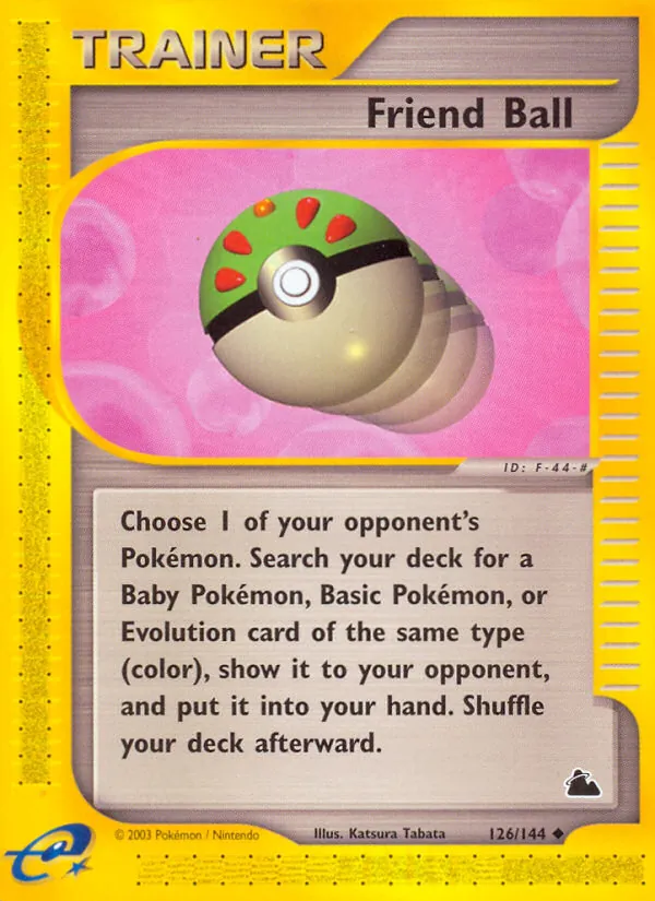 Friend Ball, normal (ecard3-126)