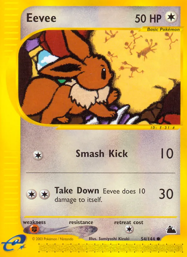 Eevee, normal (ecard3-54)