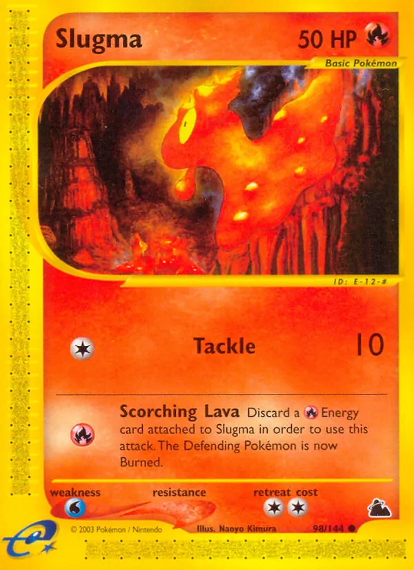 Slugma, normal (ecard3-98)