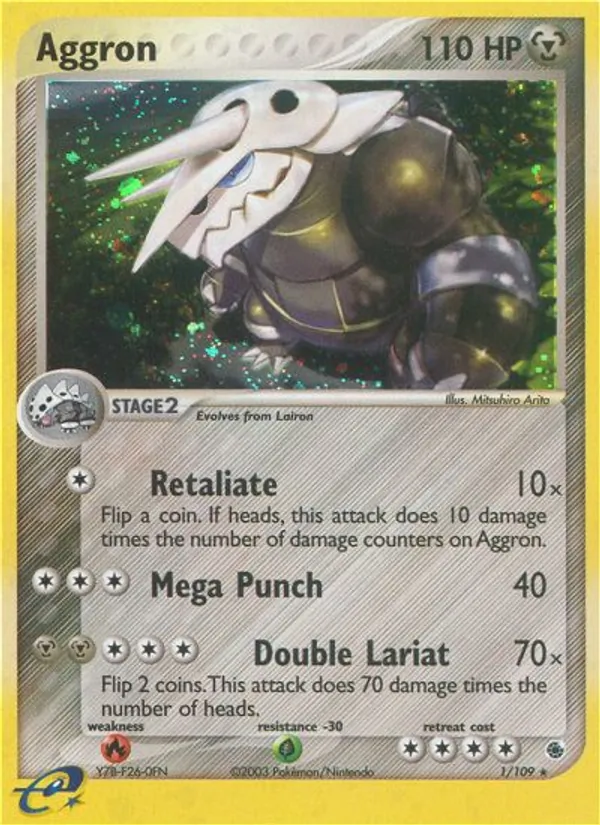 Aggron, holofoil (ex1-1_h)