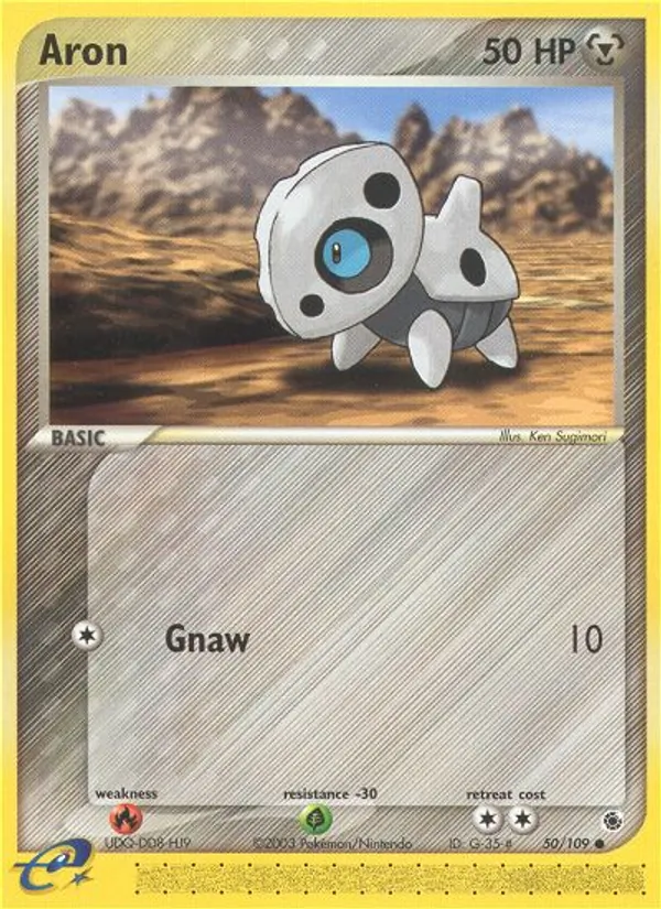 Aron, reverse holofoil (ex1-50_rh)