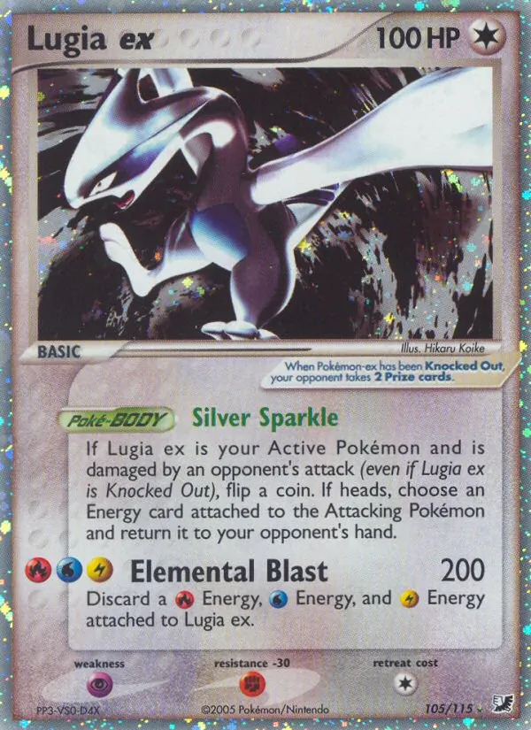 Lugia ex, holofoil (ex10-105_h)