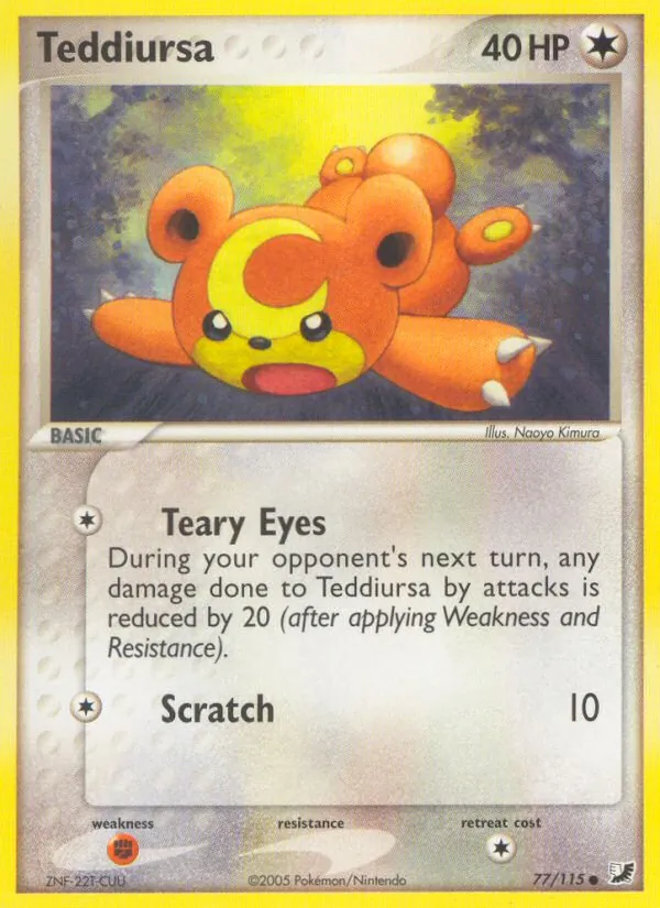Teddiursa, normal (ex10-77)