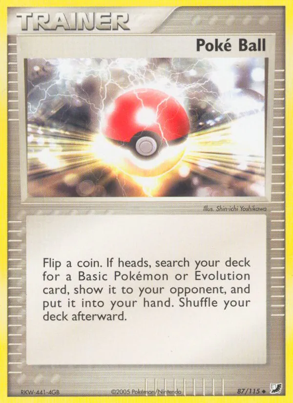 Poké Ball, normal (ex10-87)