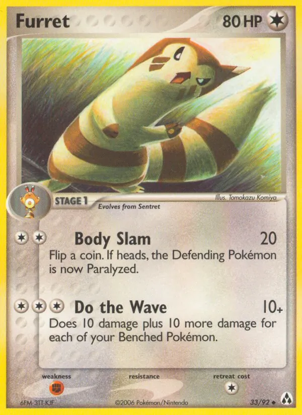 Furret, normal (ex12-33)