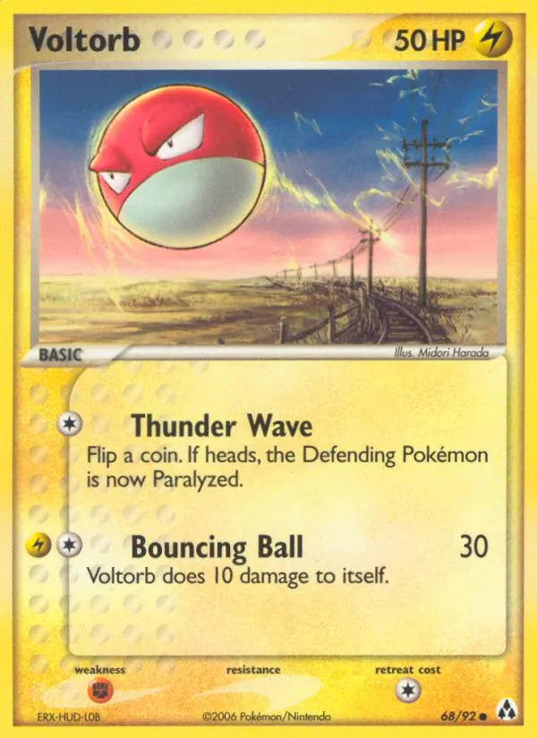 Voltorb, normal (ex12-68)