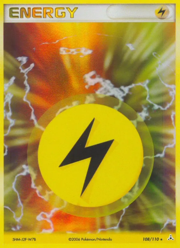 Lightning Energy, holofoil (ex13-108_h)