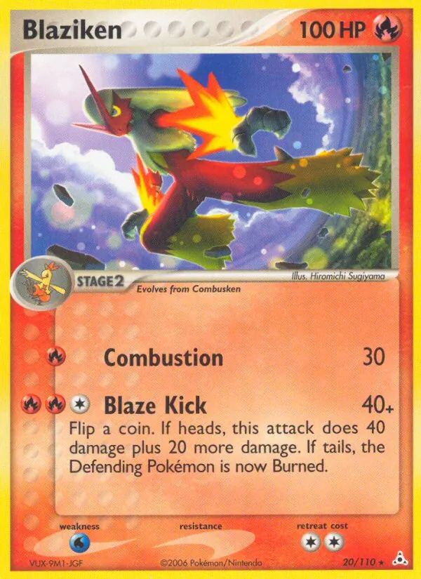 Blaziken, normal (ex13-20)