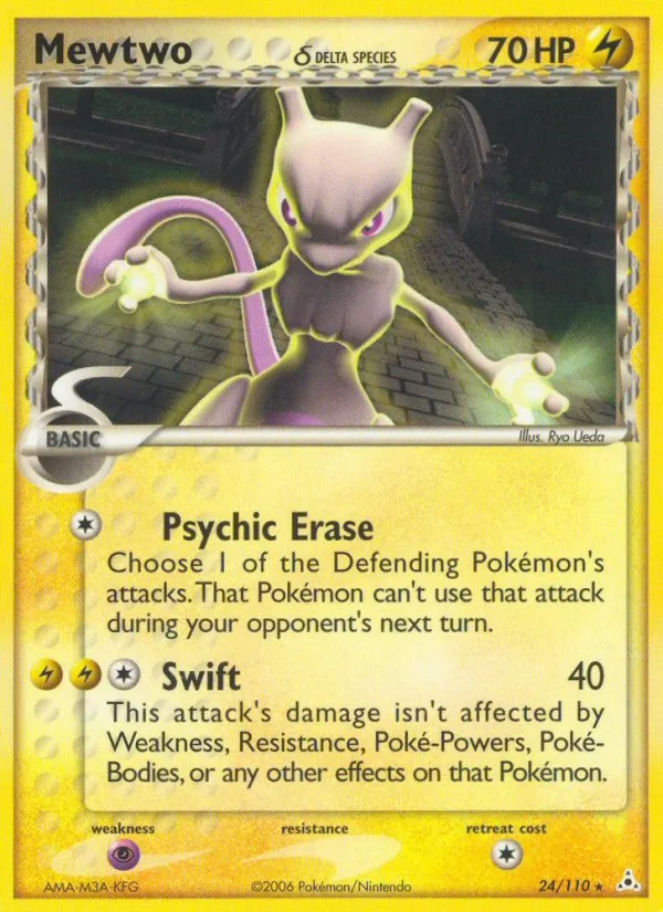 Mewtwo δ, normal (ex13-24)
