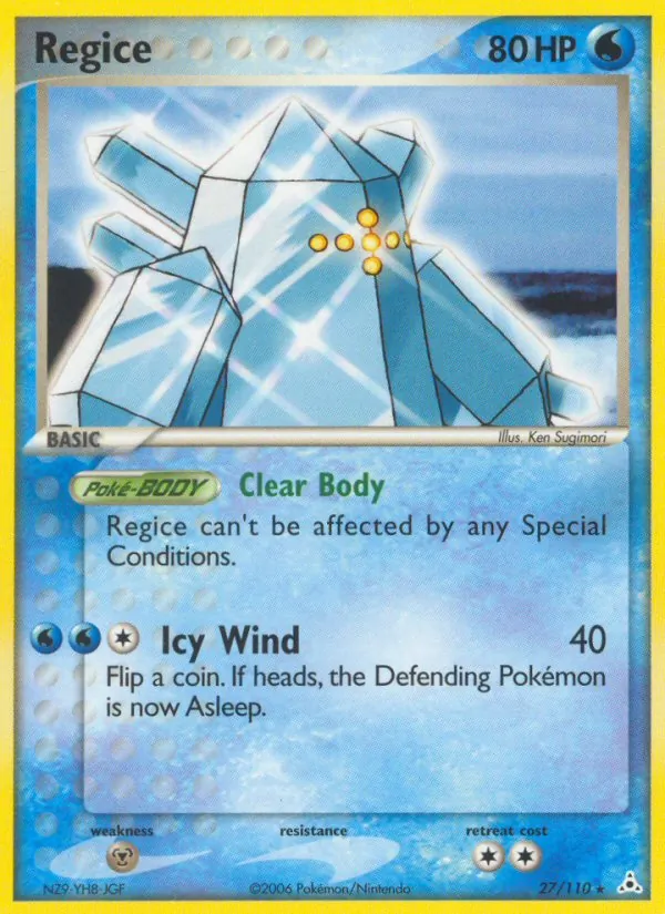 Regice, normal (ex13-27)