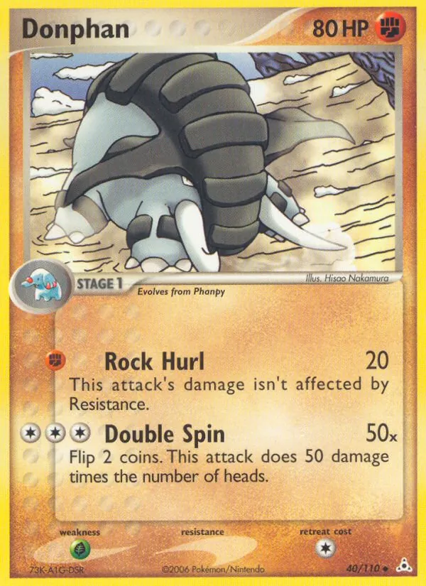 Donphan, normal (ex13-40)
