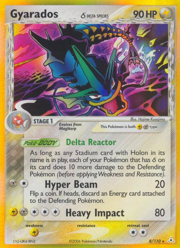 Gyarados δ, holofoil (ex13-8_h)