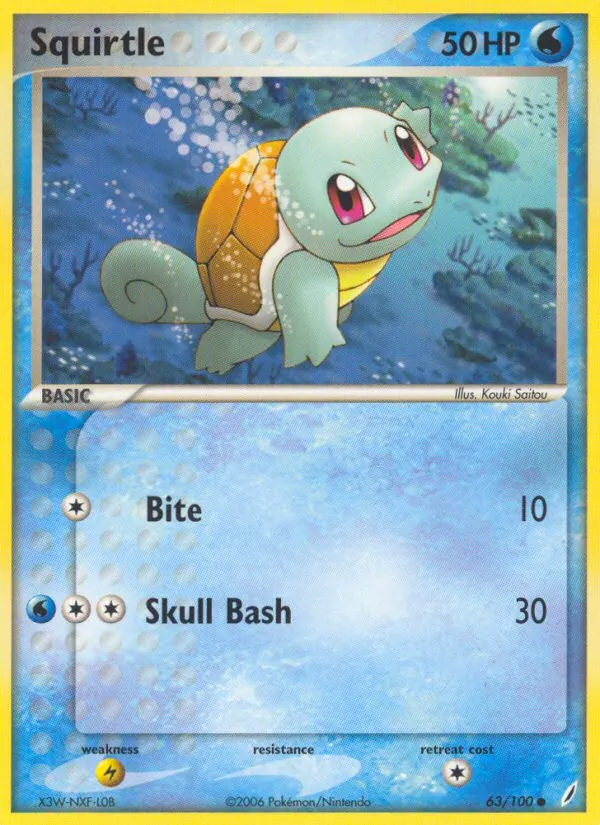 Squirtle, normal (ex14-63)