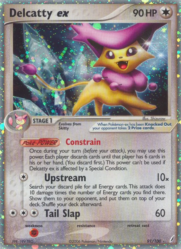 Delcatty ex, holofoil (ex14-91_h)