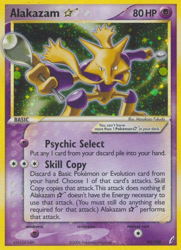 Alakazam ☆, holofoil (ex14-99_h)
