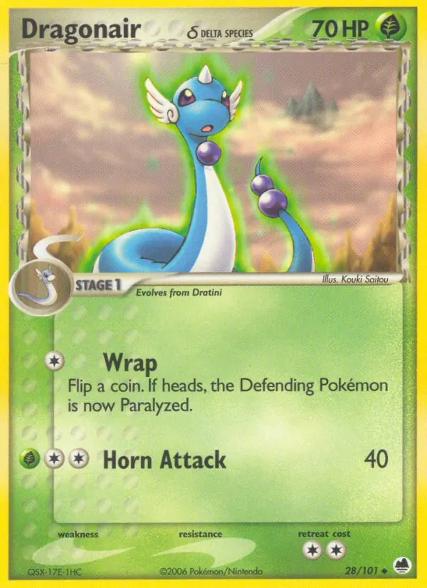 Dragonair δ, normal (ex15-28)