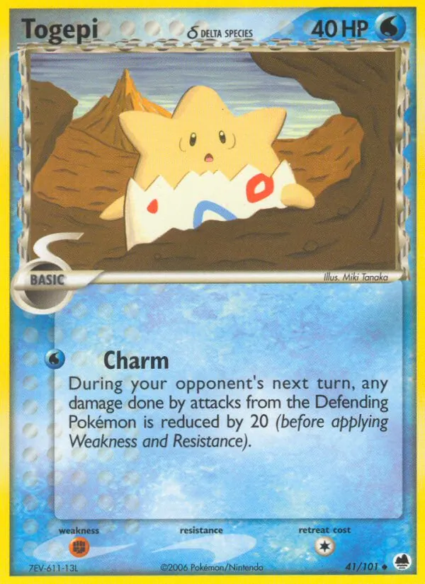 Togepi δ, normal (ex15-41)