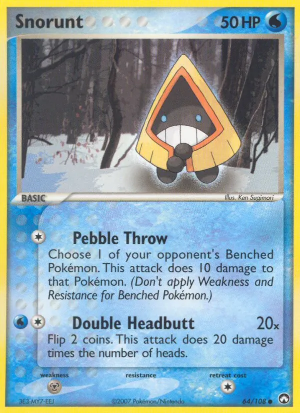 Snorunt, normal (ex16-64)