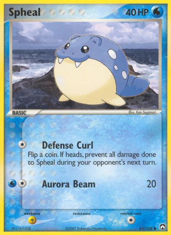 Spheal, normal (ex16-65)