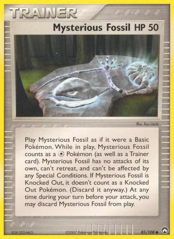 Mysterious Fossil, normal (ex16-85)