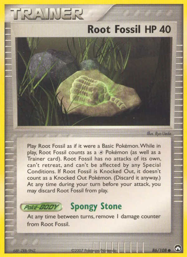 Root Fossil, normal (ex16-86)