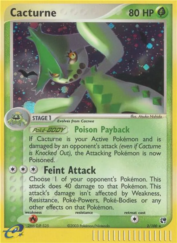 Cacturne, holofoil (ex2-2_h)