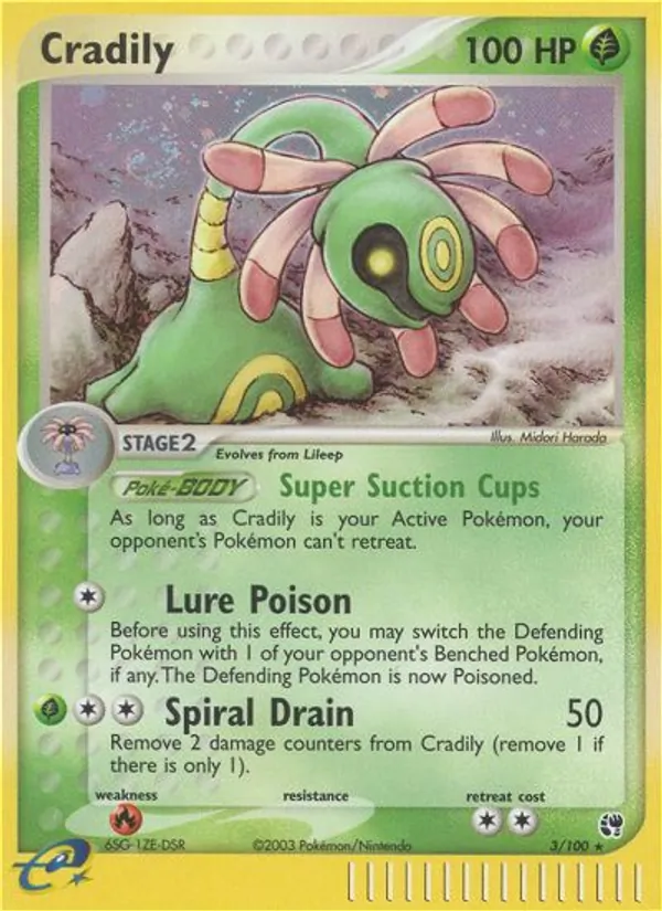 Cradily, holofoil (ex2-3_h)