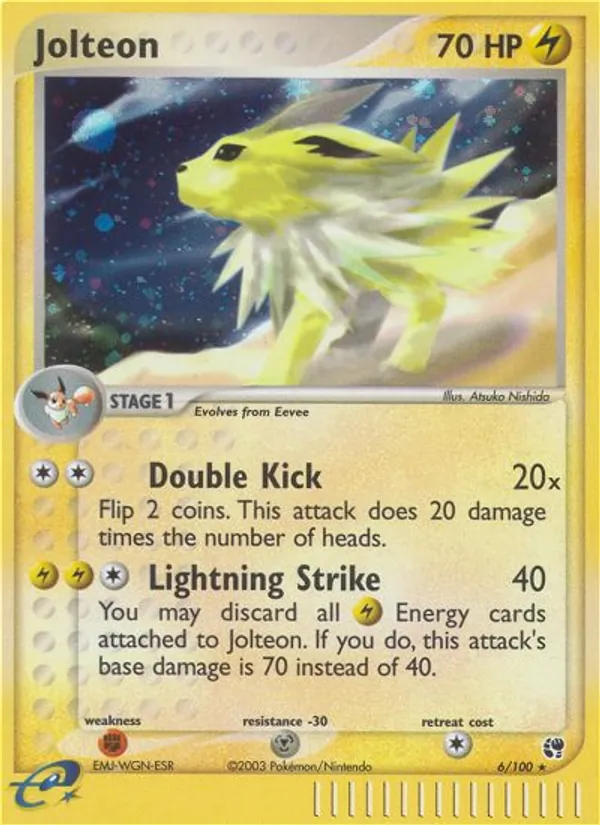 Jolteon, holofoil (ex2-6_h)