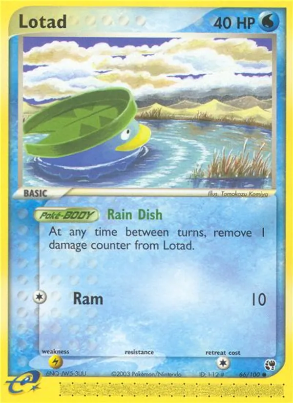 Lotad, normal (ex2-66)